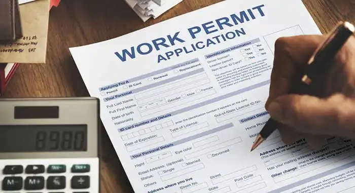فرم درخواست کار در ترکیه