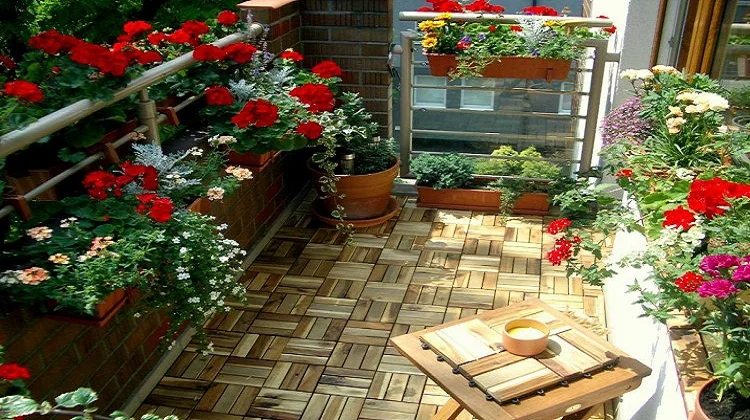 ایده‌های طراحی باغ ترکی برای آپارتمان و ویلا